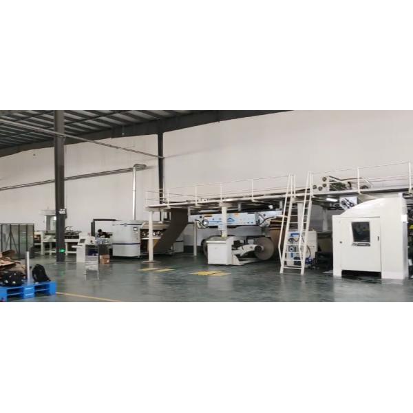 Dpack corrugator WJ 2ply Single Side Corrugated Board Production Line 1400-2000m Working Width