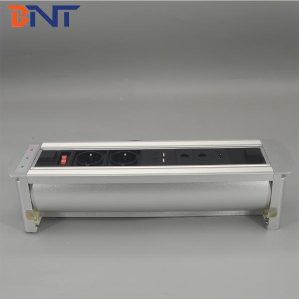 US market flush mount flip up desktop switch socket for conference table