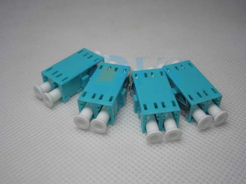 Duplex OM3 LC Fiber Optic Adapter , Testing / Measurement Instruments Adapters