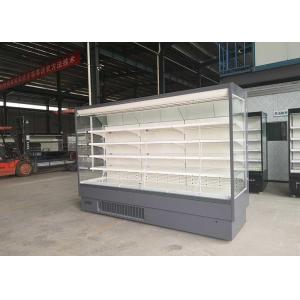 Open Front Air Cooling Multideck Display Cooler Automatic Defrost