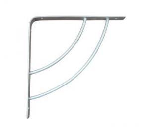 High Strength Angle Iron Furniture Shelf Brackets For Wall / Cabinet Support