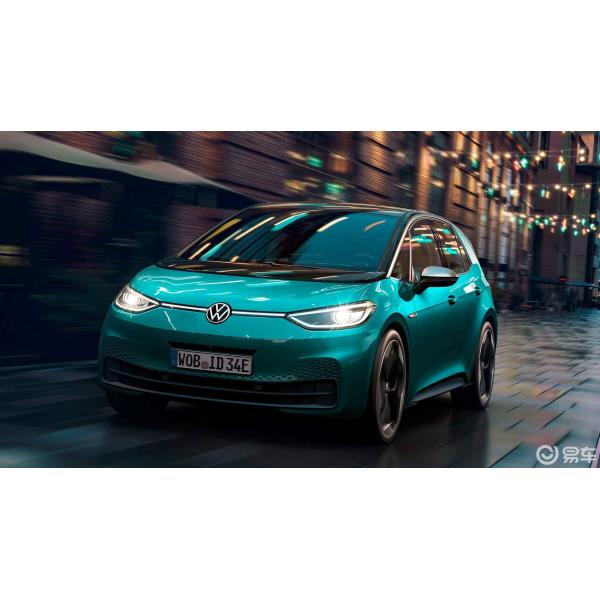 Sedan Body Type Volkswagen Electric Car Front Wheel Drive The All New ID.3