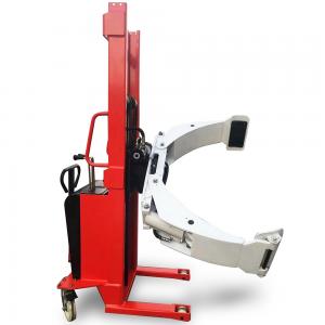 Quality 3500mm Battery Powered 400Kg Paper Roll Handling Equipment Carts for sale