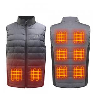 Quality OEM USB Electric Heated Padded Gilet FCC Heated Battery Operated Vest for sale