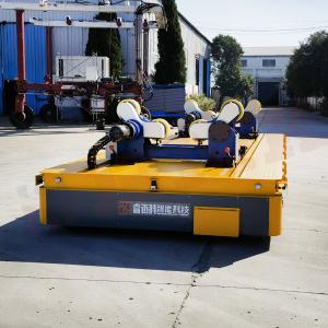 Quality Omnidirectional Mobile Transfer Trolley Steering Wheel System Cart for sale