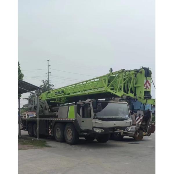 Used Truck Mounted Crane 80 Tonne Mobile Crane 2019 Model Zoomlion ZTC800V552