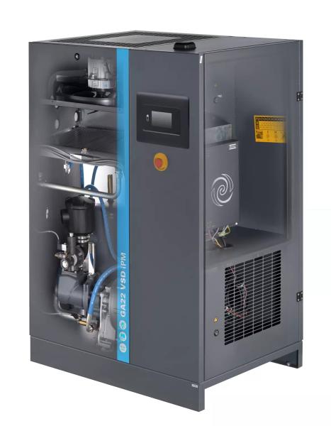 Buy GA 22 VSD IPM Robust Oil Filter / Separator Screw Air Compressor Easy Maintenance And Maximum Efficiency at wholesale prices