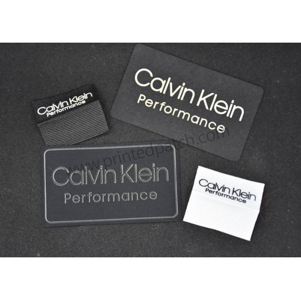 5 Colorway Printed Iron On Labels Woven Labels With Own Logo