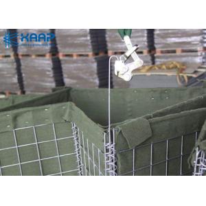 Quality Container Welded Mesh Gabion , Gabion Basket Mesh Explosion Proof Wall for sale