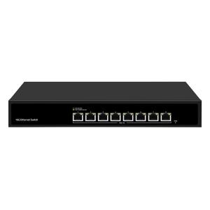 Quality 8 Port 10G Ethernet Switch Unmanaged Auto-Sensing Speed Single AC Input Fanless for sale