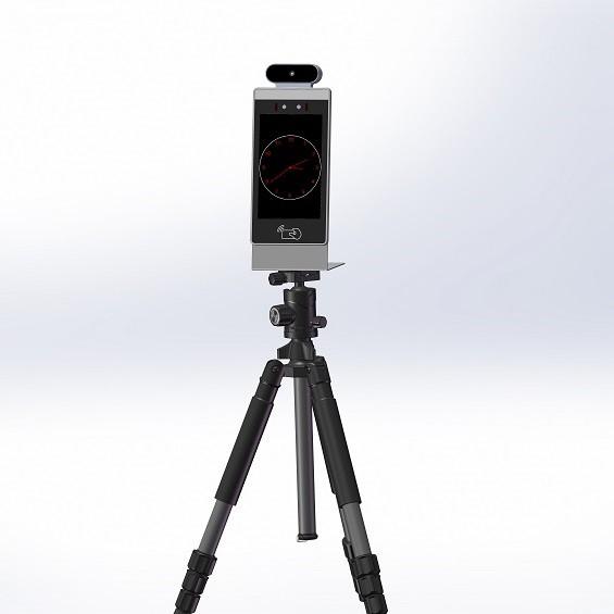 Buy Fecial Temperature Detection Android 8 Inch Monitor With Software For Pass Management at wholesale prices