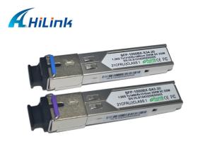 Quality Metal Enclosure Simplex SFP Transceiver Module , Cisco Compatible SFP Modules for sale