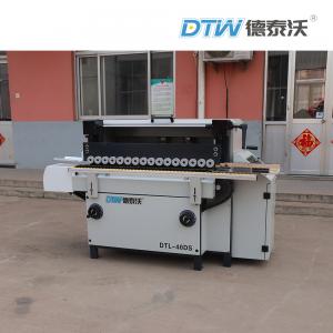 Quality DTW Side Sanding Machine DTL-40DS With Two Brush Rollers for Edge Sanding for sale