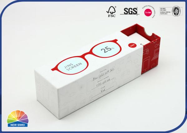 Buy Eco-Friendly Drawer Paper Box Custom Rigid Packaging Boxes With EVA Tray Inserts at wholesale prices