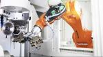 Schunk Robot Gripper With KUKA KR120 R3100 Industrial Robot For CNC Material