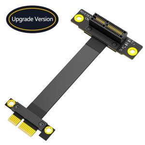 China 36PIN PCI-E 1X 270 Degree PCI-e Extension Cable For PCI Express Up to PCI-E Gen3 8Gbps speed on sale