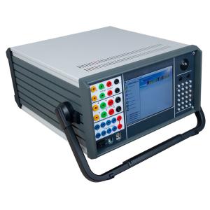 Quality 6 Phase Microcomputer Relay Protection Tester Relay Calibrator with LCD Display for sale
