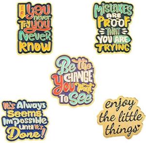 Plated Soft Enamel Pin Custom Name Tags No Minimum Button Pins Badges