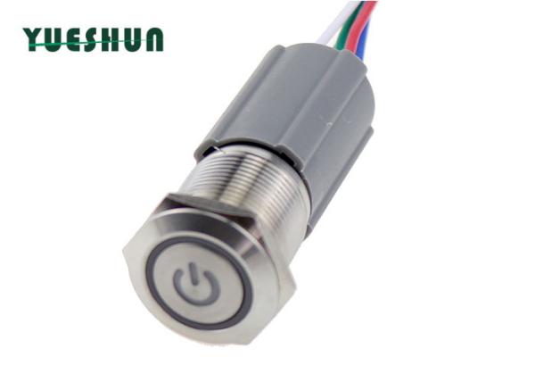 Buy Pigtail Connetor Led 19MM IP65 SS Push Button Switch at wholesale prices
