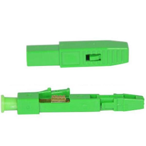 LC APC Singlemode Pre-Polished Ferrule Field Assembly Connector Fast Quick Connector for Drop Cable