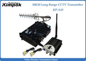 Quality 10W Long Range Video Transmitter 1.2Ghz Wireless Image Sender 4 Channels for sale