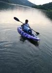 Auge Fast Recreational Kayak , Adult Exercising Flat Top Kayak Small Size For