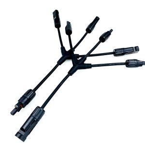 Quality 3 To 1 MC4 Connector Multi Branch Quick Assembling for Power Station for sale