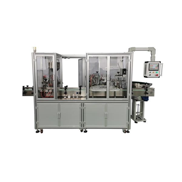 Micro computerized Jar Filling And Capping Machine Cosmetic Packaging