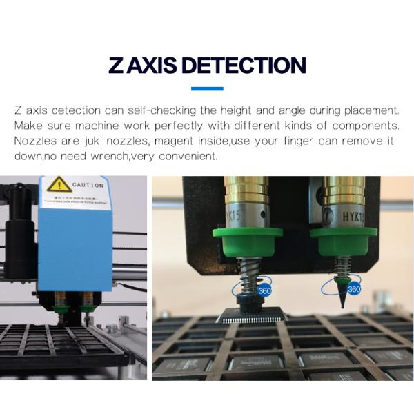 All-in-one CHMT48VA Automatic Pick And Place Machine / SMD Chip Mounter Machine, Full Touch Screen