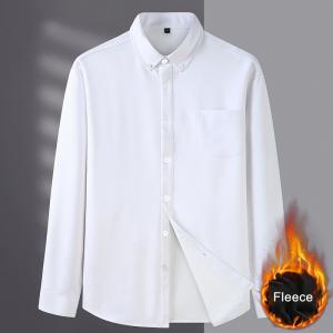 Quality Viscose/Polyester/Spandex Blend Latest Formal Long Sleeve Dress Shirt for Business Men for sale