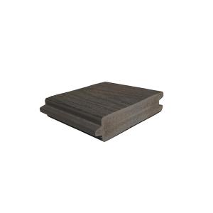Quality Waterproof PVC Decking for Swimming Pool and Garden Featuring Cross-Hatched Pattern for sale