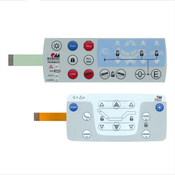 Buy Embedded LED PET Circuit Membrane Switch Dust Proof Flexible FPC at wholesale prices