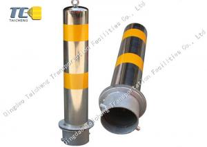 Quality 316 Stainless Steel Parking Lot Bollards Removable Security Posts For Driveways for sale