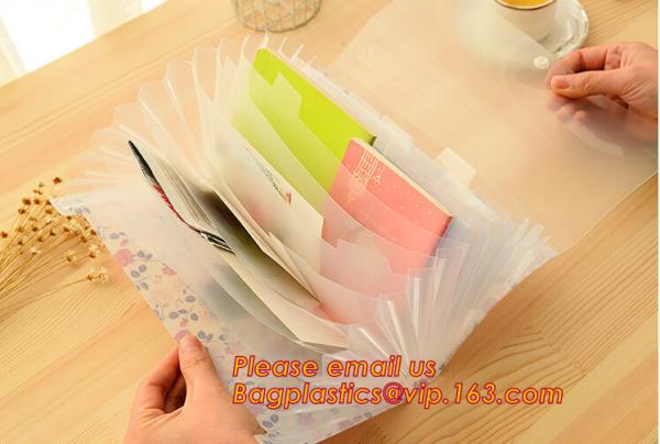 Buy office stationery a4 plastic 13 pockets expanding file folder with handle at wholesale prices