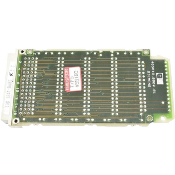 SIEMENS 6DD1841-0AB2 SIMADYN D STANDARD CONFIGURATION SPEED/TORQUE CONTROL ON MEMORY SUBMODULE FOR PT1 TECHNOLOGY BOARD