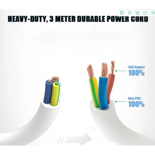 Durable Standard Grounding Electric Extension Cord Socket