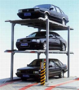 China Hot Selling 3 Levels Underground Hydraulic Auto Parking Lift High Quality Pit Type Simple Car Parking Lift on sale