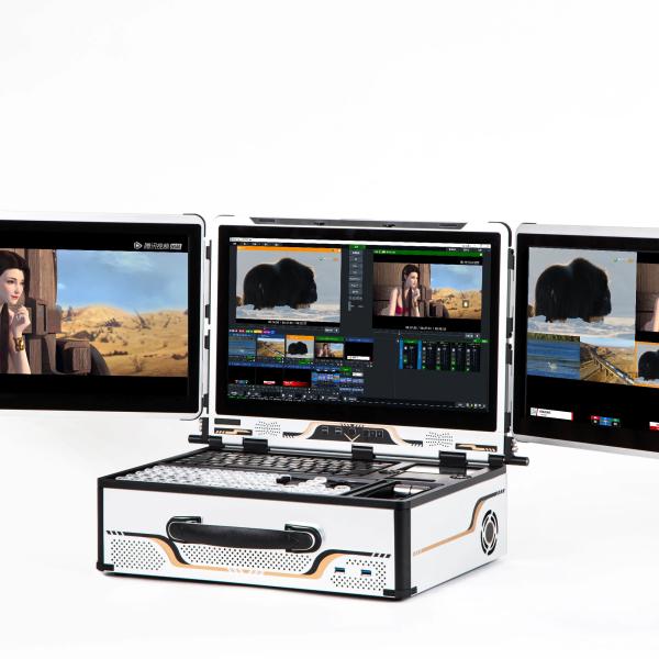 Buy VMIX Streaming Software Professional LCD Screen Facebook Stream Broadcast Machine at wholesale prices