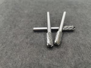 TUNGSTEN CARBIDE ROTARY TOOL BURR BITS TYPE SC CYLINDER SHAPE WITH RADIUS END