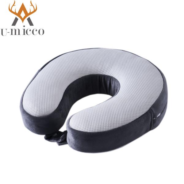 Buy Portable Curved Memory Foam Pillow Press And Release Valve Design at wholesale prices