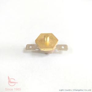 Quality T23 Manual Reset Temperature Switch With Hexagonal Copper Head for sale