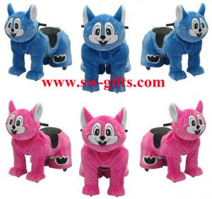Quality Walking animal electric plush battery toy to ride ride on horse High Quality for sale