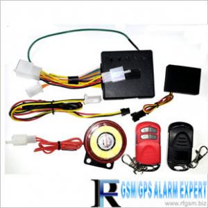 China MOBILE-PHONE 2-WAY MOTORCYCLE ALARM SYSTEM , Quad band, RF-V10 on sale