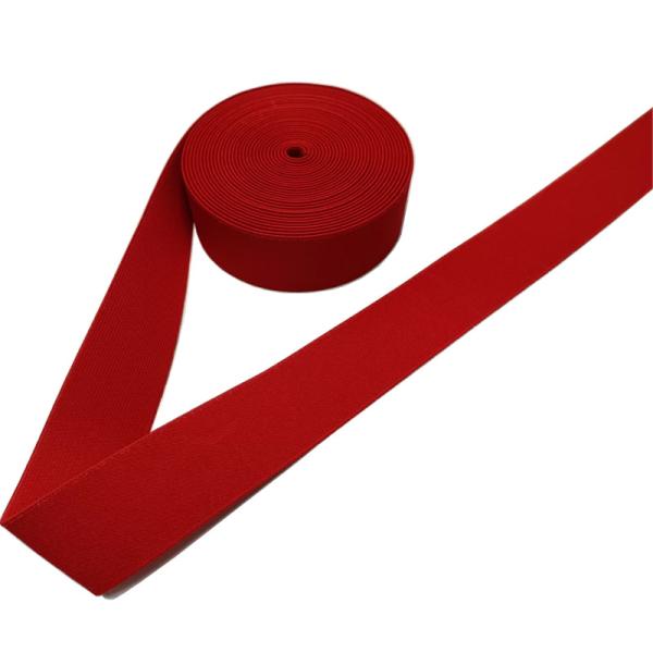 3.9cm Polyester Elastic Webbing Stretchy Headband Knitted Webbing