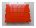 Red Dewatering Polyurethane Screen Mesh For Concentrate Dewatering