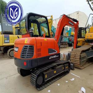 Quality DX60E-9C Used Doosan 6 Ton Excavator Hydraulic Machine With Exceptional Quality for sale