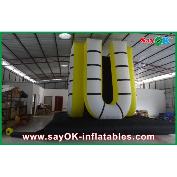 Logo Printing Custom Inflatable Products waterproof , U Shape