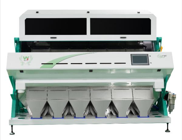Buy 6 Chutes 384 Channels Sesame Seeds Color Sorter Sesame Seeds Sorting Machine With Wifi Remote Control Service at wholesale prices