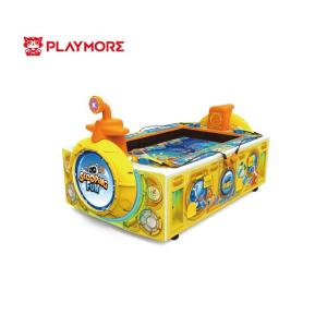 China Coin Operated Video Fishing Arcade Machine Large Screen Vibrating Handle on sale