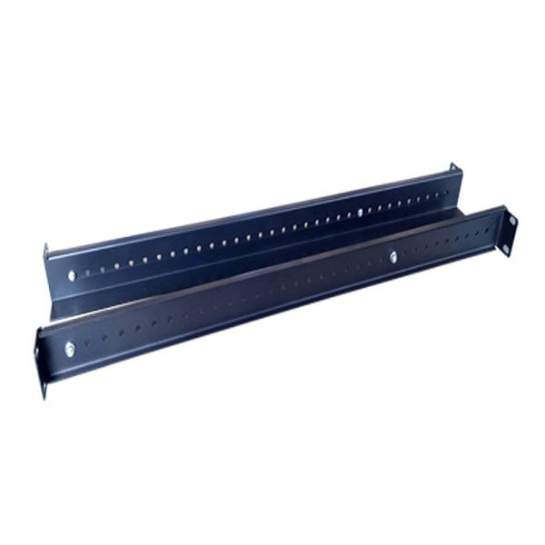 Buy Adjustable 19 Inch Sliding Rack Rails Kit Black Color For Network Cabinet at wholesale prices